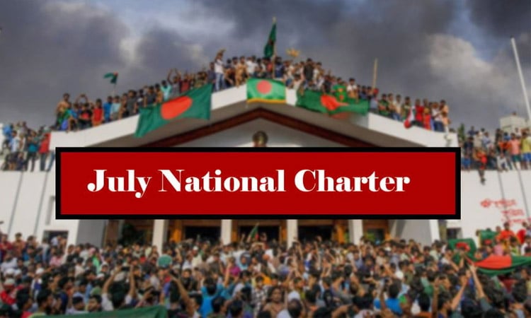 Historic July Charter to be signed tomorrow