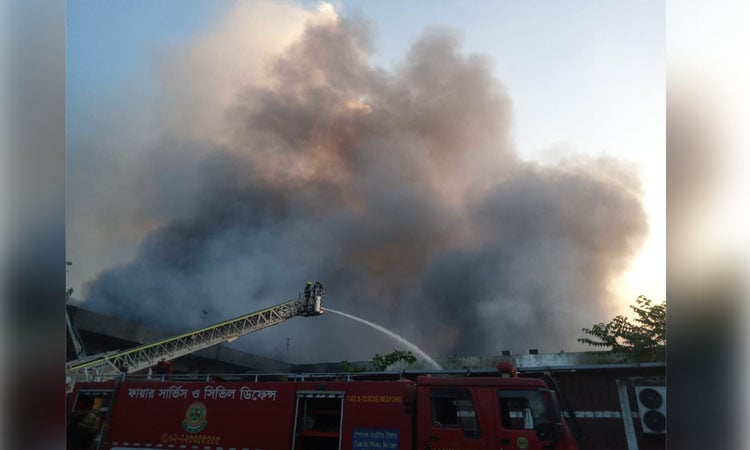Fire at HSIA Cargo Village halts flight operations