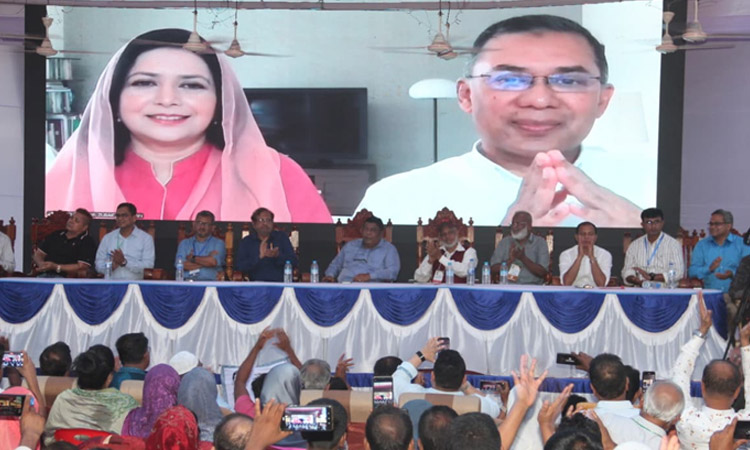 Tarique Rahman urges party men to be symbol of trust to people 