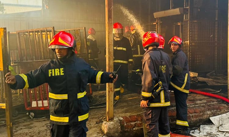 HSIA fire under control after seven-hour battle: Fire service officer