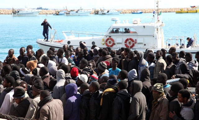 Protest hits Rome over Libya migrant deal after boat wreck