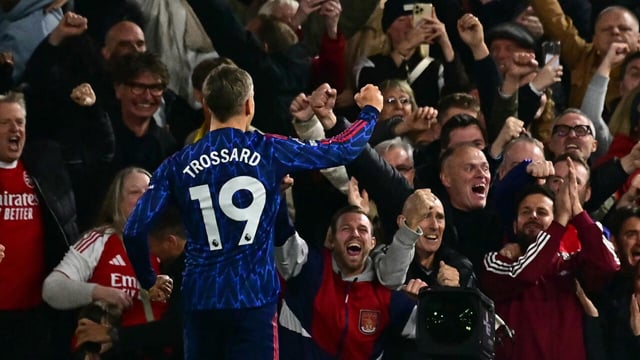 Trossard sinks Fulham as leaders Arsenal go three points clear