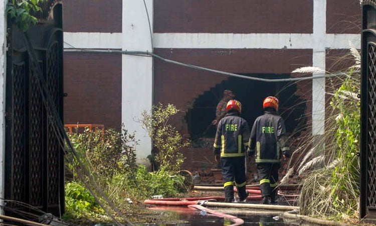 HSIA fire completely doused: FSCD   