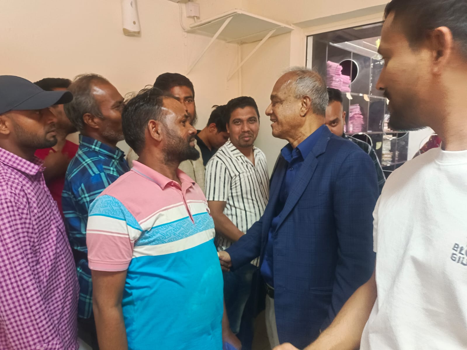 Home Adviser visits Bangladesh Embassy in Doha, Qatar
