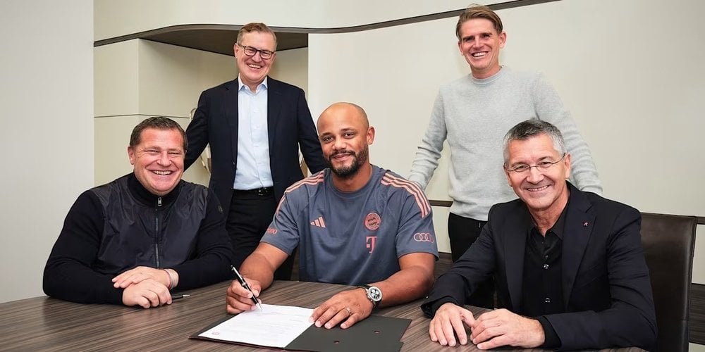 Bayern Munich extend coach Kompany's contract until 2029