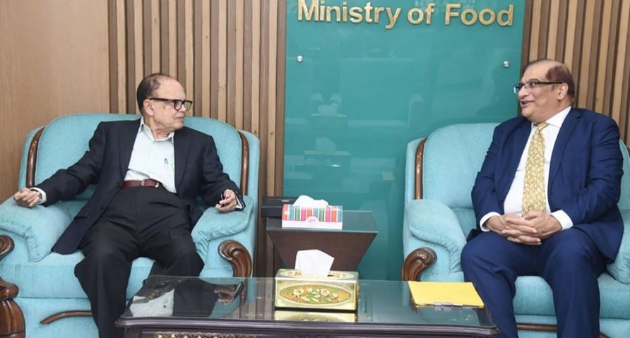 Pakistani envoy meets Food Adviser