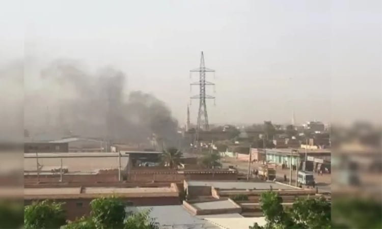 Paramilitary drones target Khartoum airport: military source