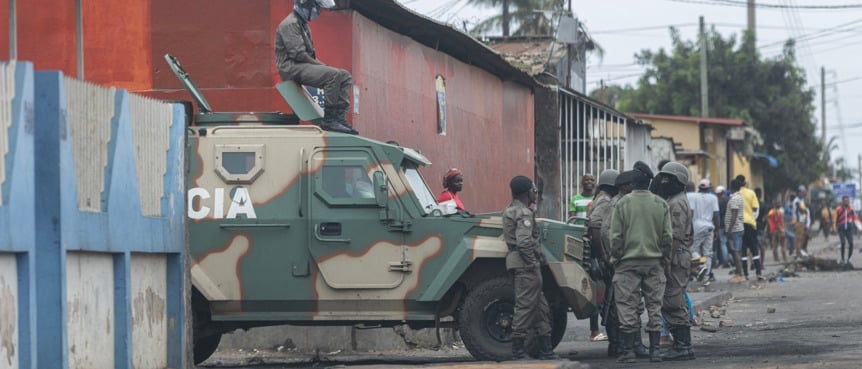 Insurgents kill at least two policemen in Mozambique attack