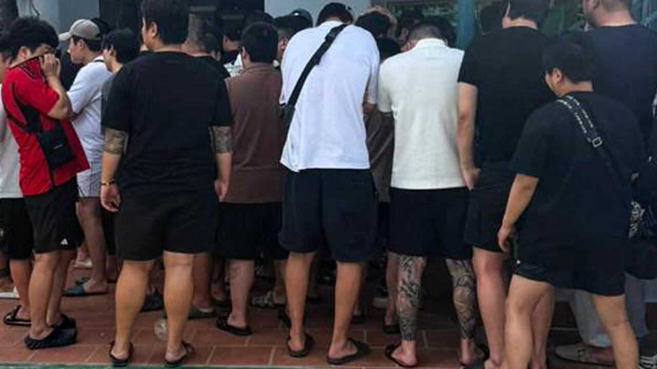 Cambodian police arrest 57 South Koreans accused of cyberscams     