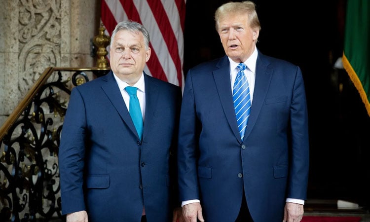 Hungary's Orban to lead 'peace' rally, boosted by Trump