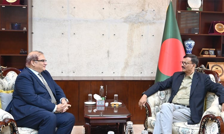 Pakistan envoy calls on foreign  adviser