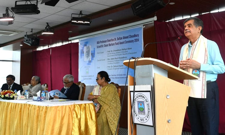 Investment in creating a science-oriented generation crucial for sustainable progress: Rafiqul Abrar