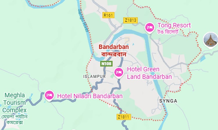 Rob offering ceremony held in Bandarban Sarbajanin Bouddha Vihara