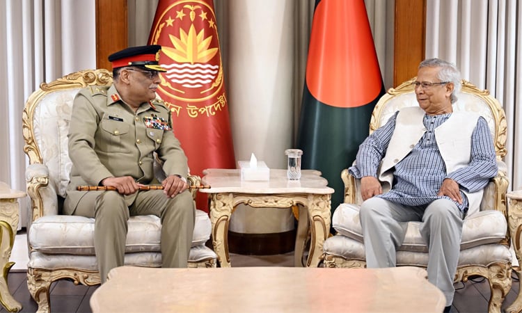 Pakistan Joint Chiefs of Staff Committee chairman calls on CA