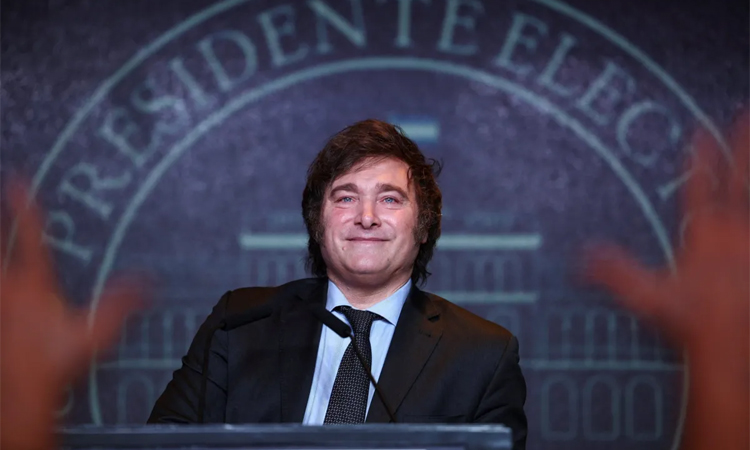 Argentina's Milei vows more reforms after stunning election win