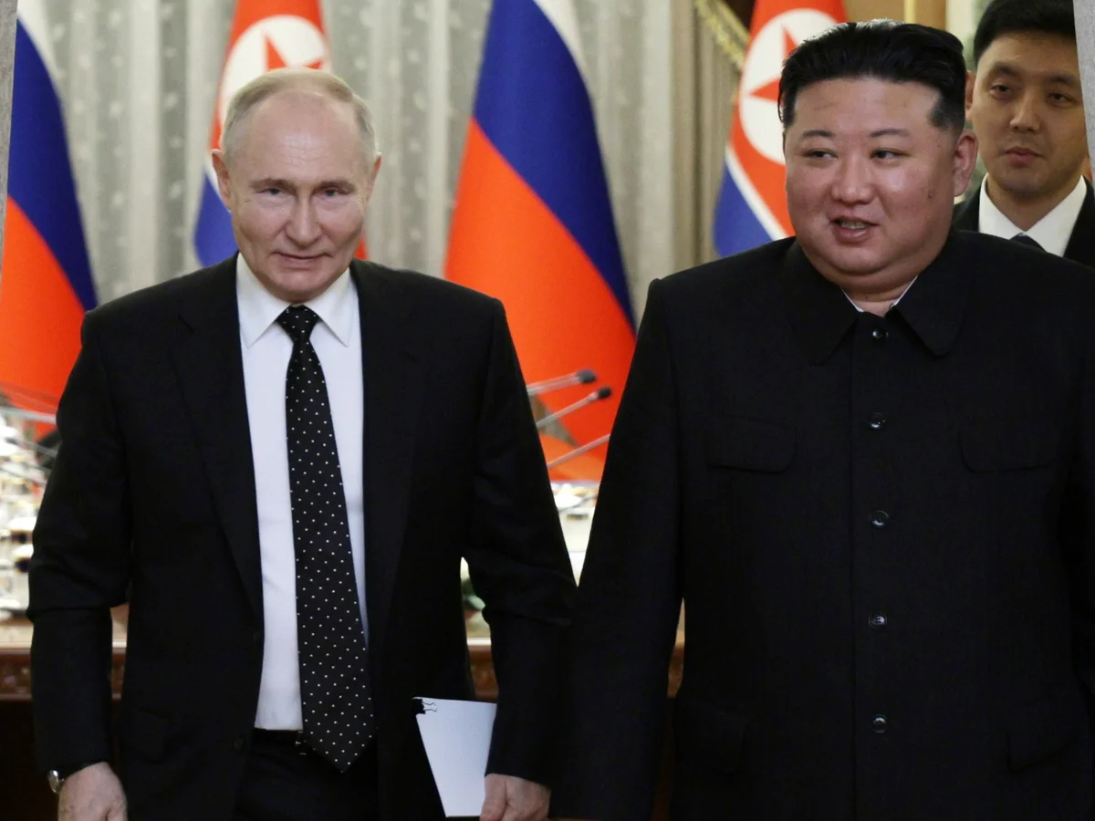 Putin says ties with North Korea developing 'as planned'