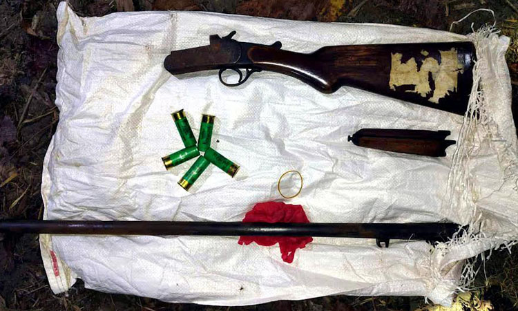 Single-barrel gun, bullets recovered in Rangpur 
