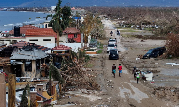 Aid headed towards hurricane-ravaged Jamaica