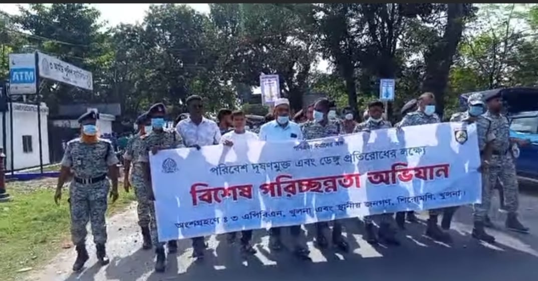 APBn conducts cleanliness drive in Khulna