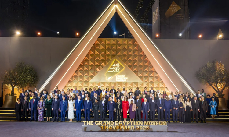 Egypt officially opens grand museum near pyramids