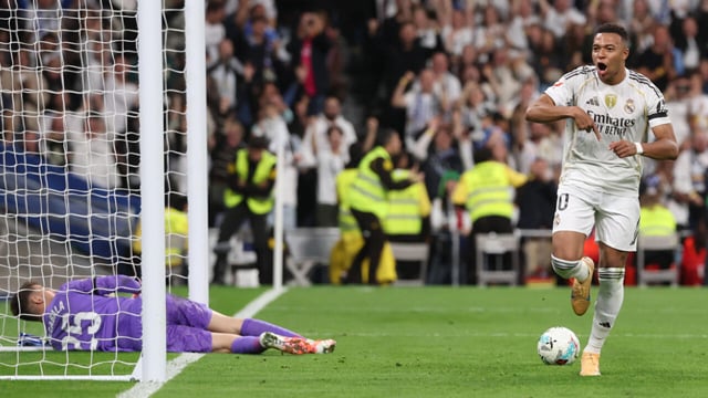 Mbappe extends Real Madrid's Liga lead in Valencia rout