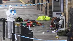 Two UK nationals held for train stabbing, terrorism ruled out: police