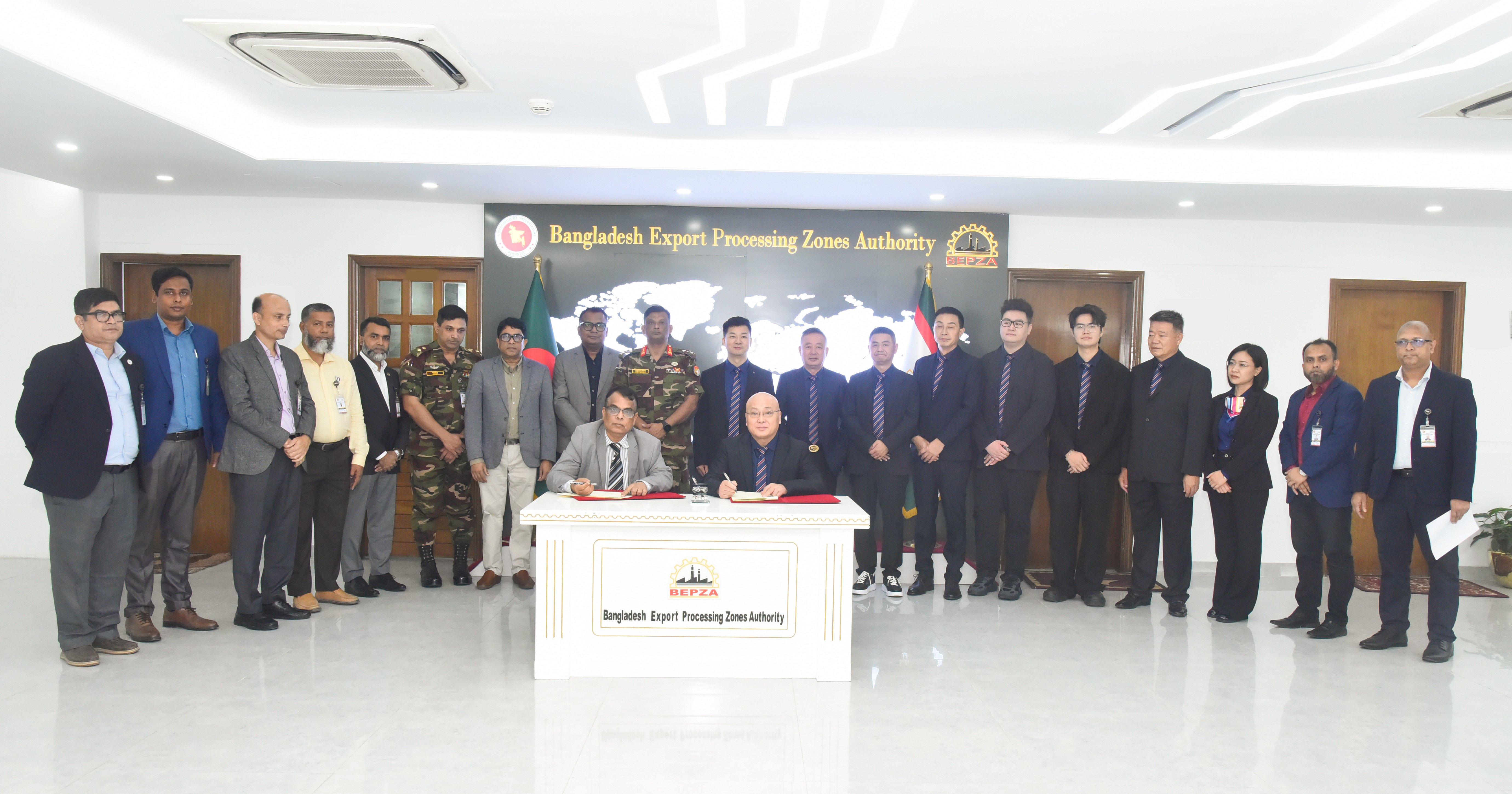 BEPZA signs agreements with 4 companies to invest $111m in BEPZA EZ