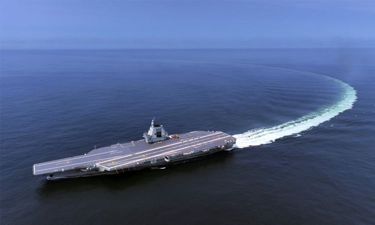 China's third aircraft carrier has entered service: state media