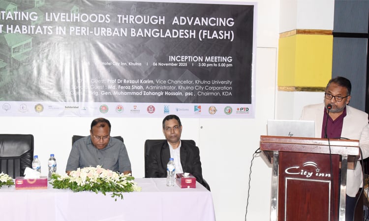 FLASH project launched in Khulna to promote climate-resilient livelihoods
