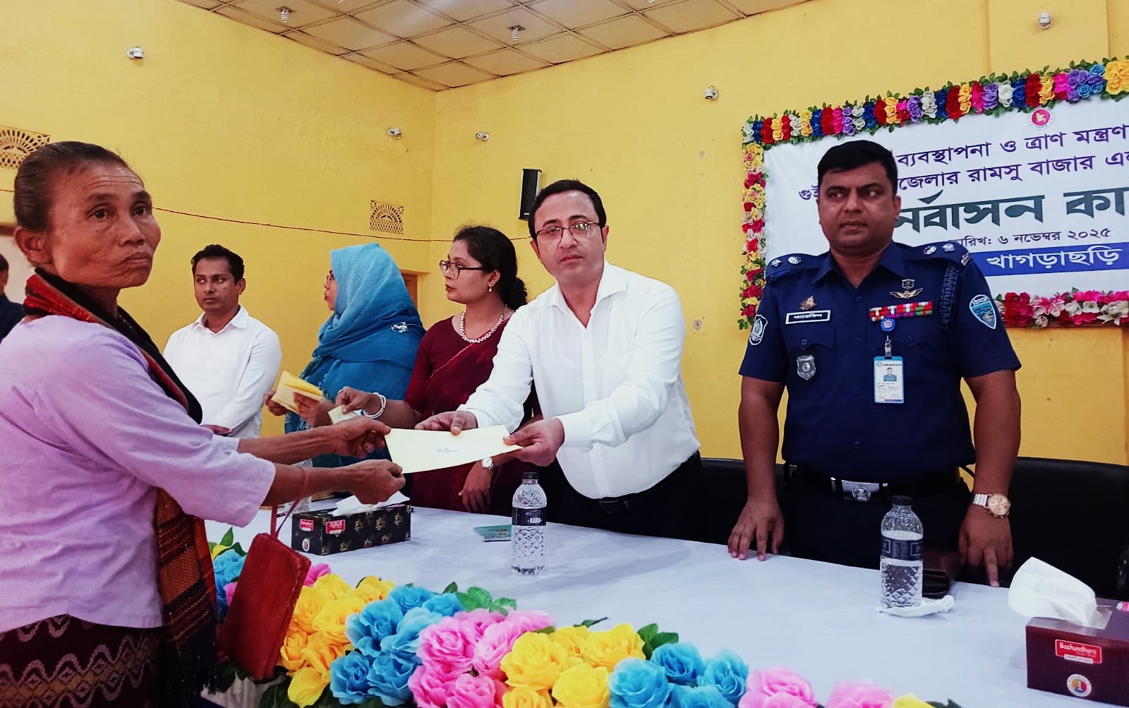 Victims of Guimara Ramshu Bazar violence receive Tk 27.35 lakh aid