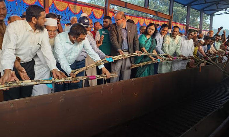 North Bengal Sugar Mills begins sugarcane crushing