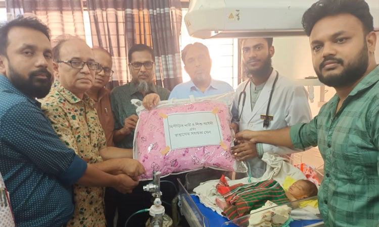 BNP stands by abandoned newborn at Dinajpur Medical