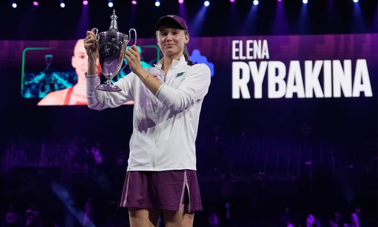 Rybakina outguns world No.1 Sabalenka to win WTA Finals