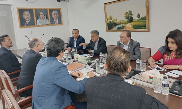 IMF delegation meets BNP 