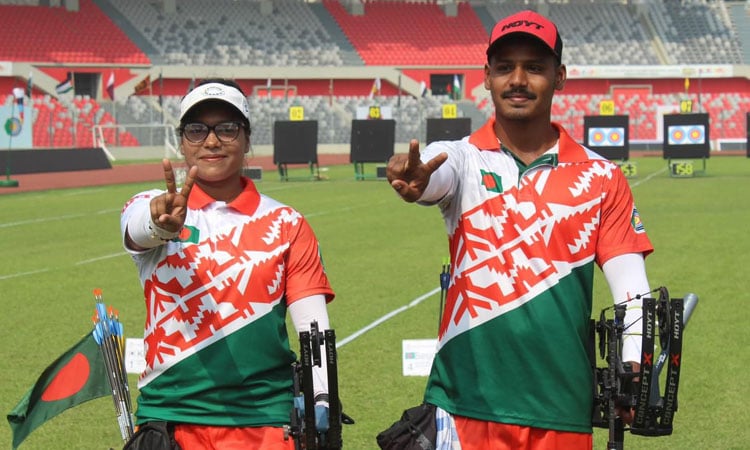 Bangladesh reaches to final in compound mixed team 