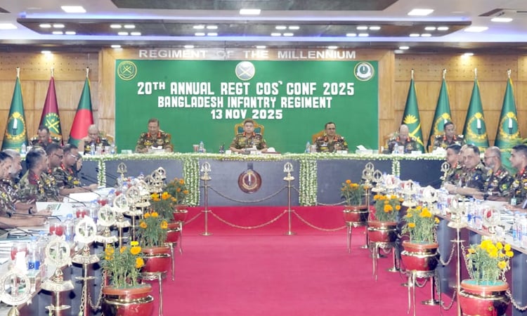 Bangladesh Infantry Regiment's 20th Annual Commanders' Confce held