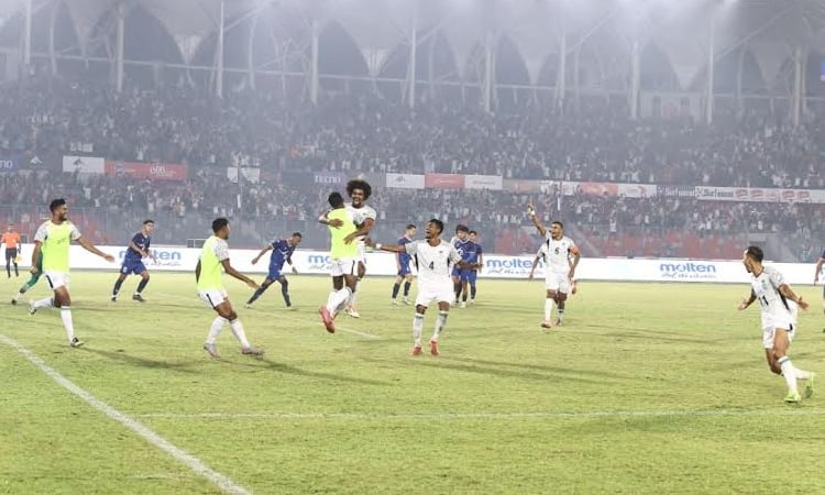 Bangladesh play 2-2 draw with Nepal despite Hamza's brace