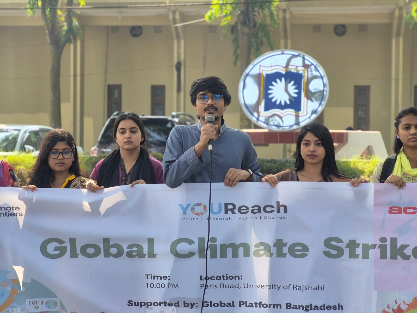 Global climate strike programme held at RU