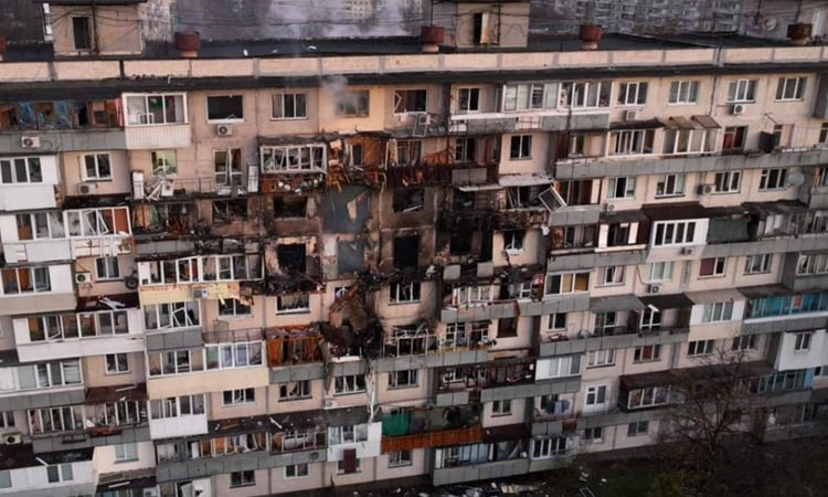 Moscow says Ukraine drone debris hit Russian nuclear plant