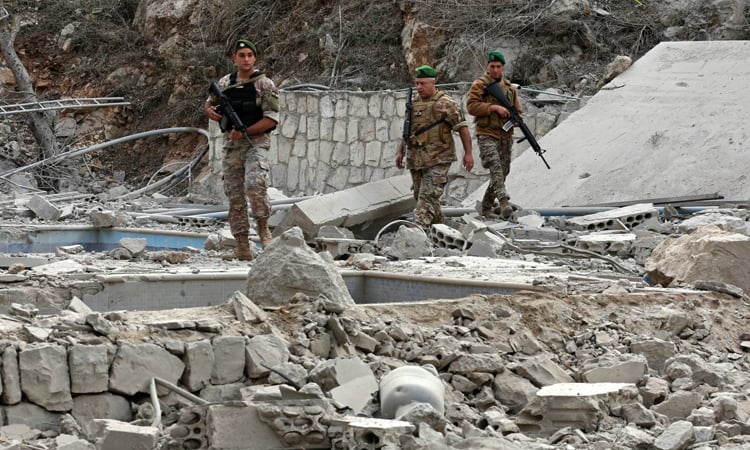 UN peacekeepers say Israel built walls inside Lebanon