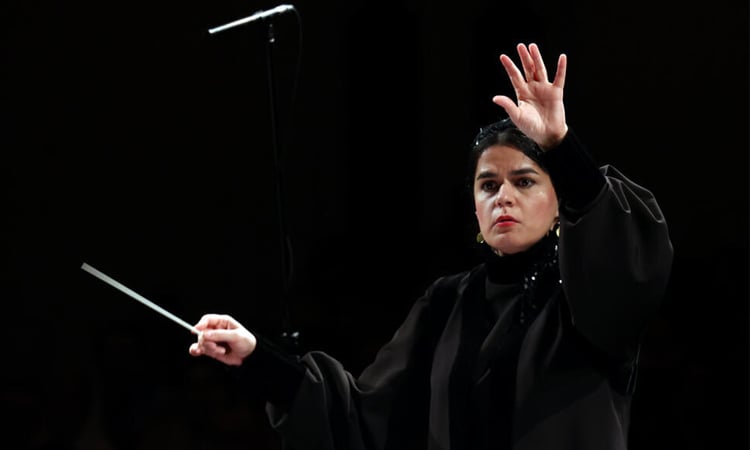 Iran's first woman orchestra conductor inspires