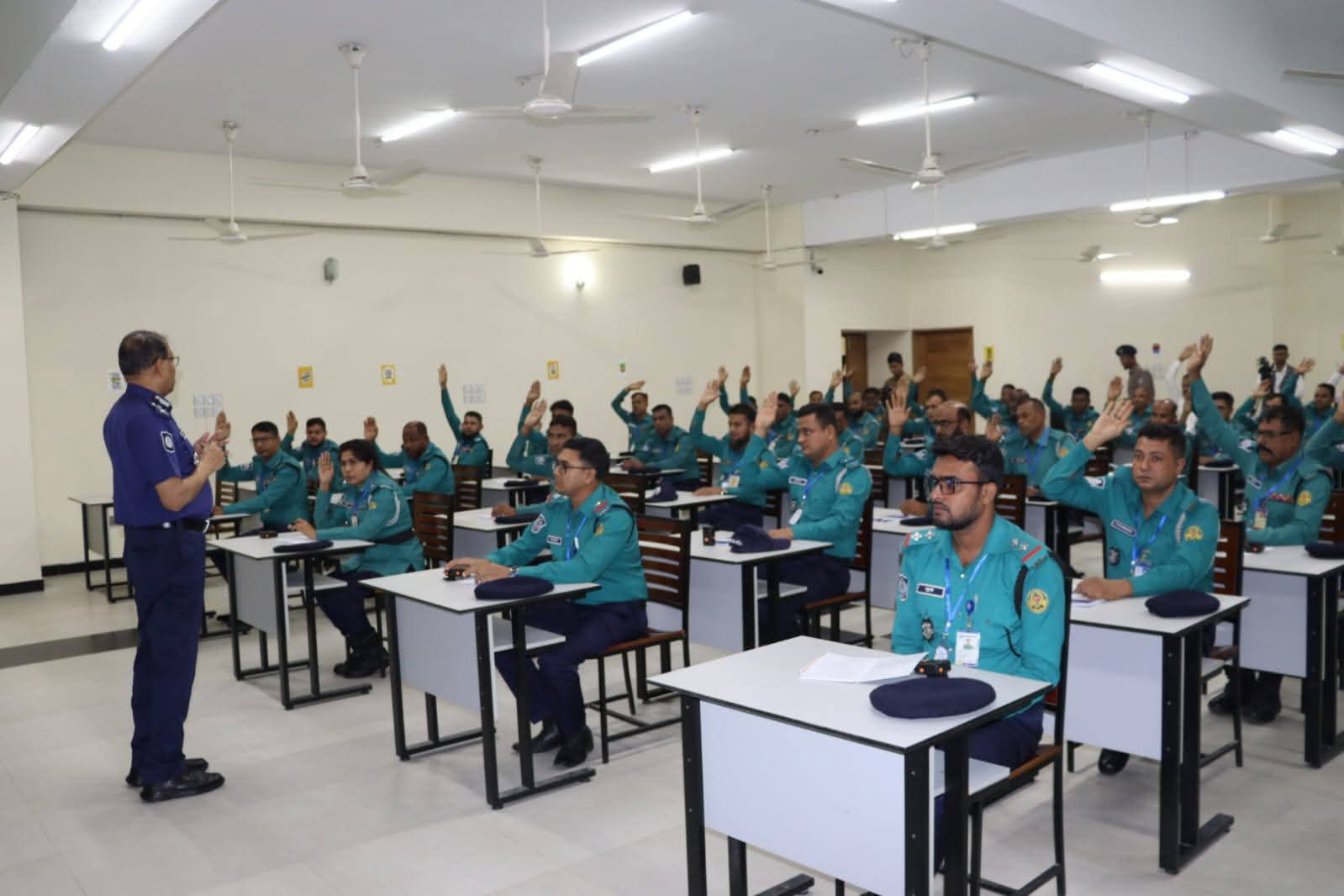 IGP visits election training programme for police personnel in Khulna