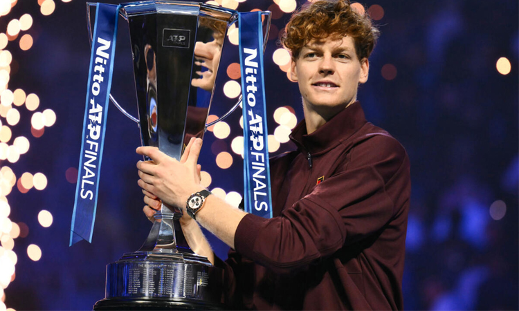 Sinner hails 'amazing' ATP Finals triumph over Alcaraz