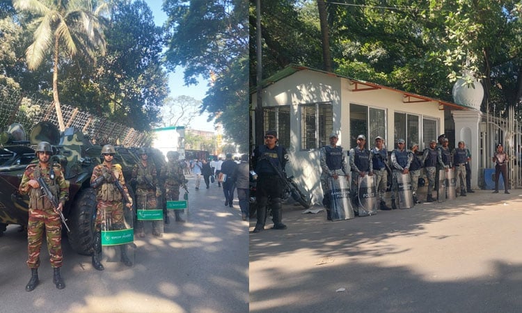 Nationwide security tightened ahead of Hasina's verdict