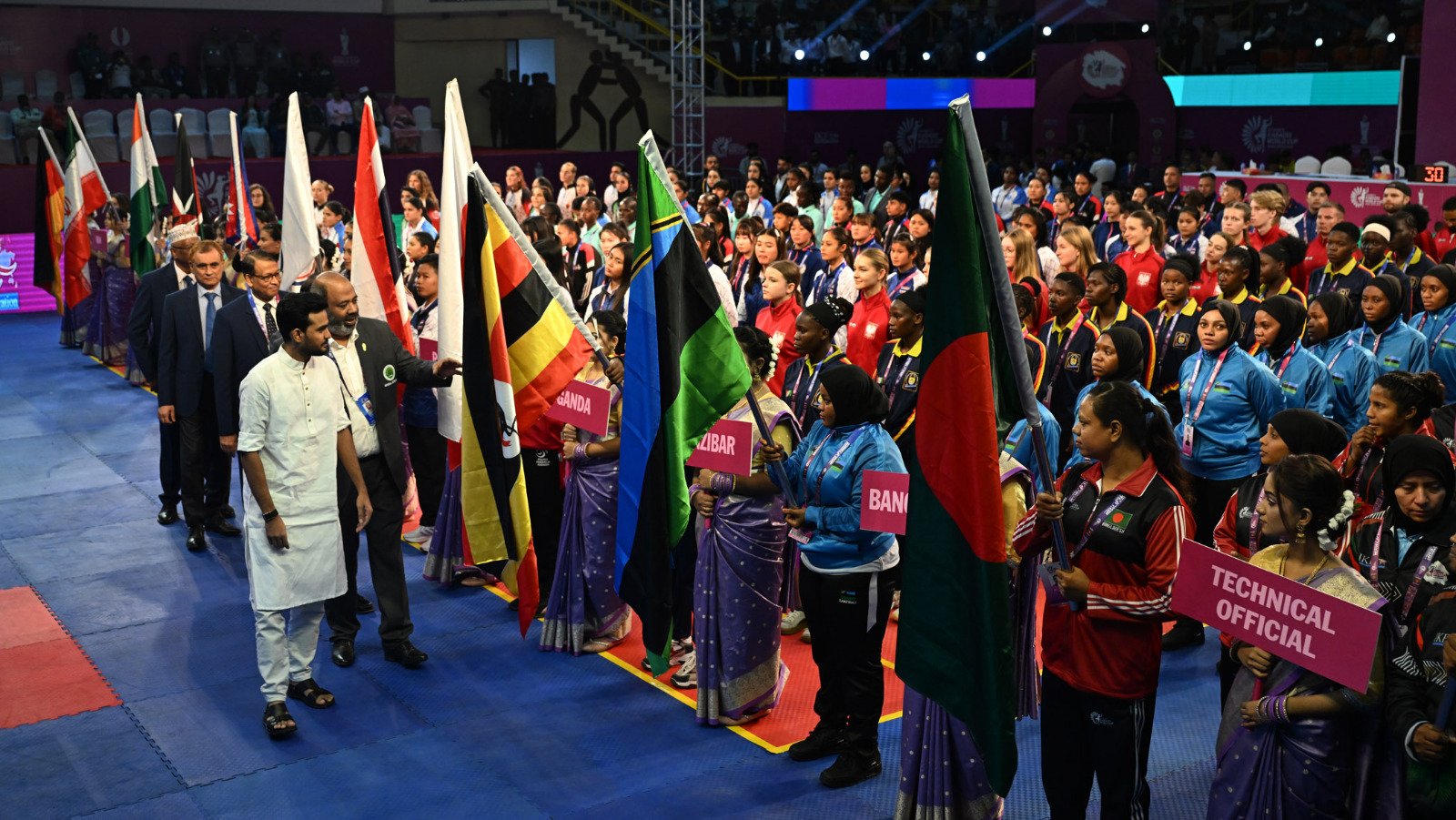 Women’s Kabaddi World Cup inaugurated through colorful ceremony