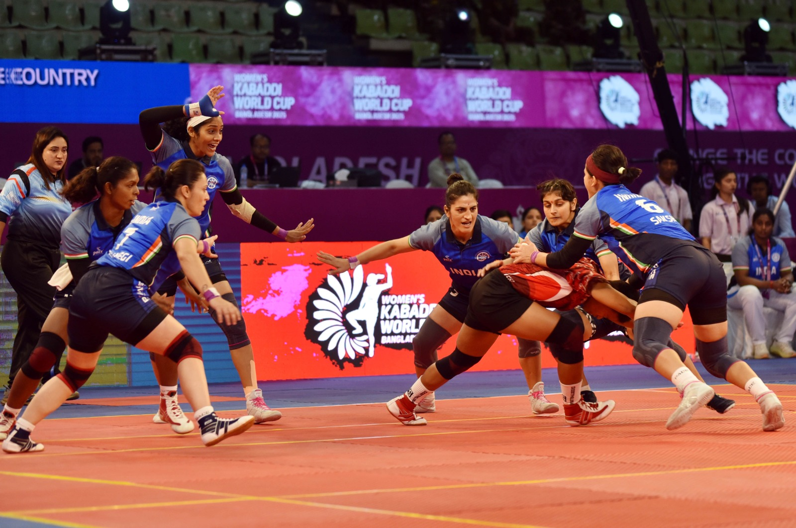 India makes auspicious start in Kabadda World Cup