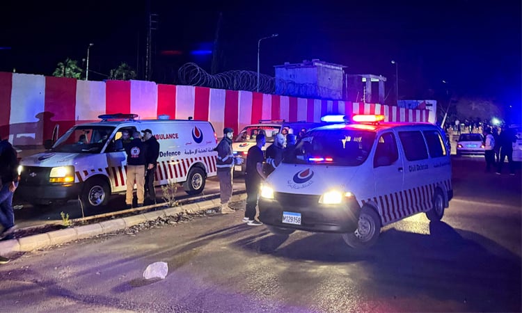 Lebanon says 13 dead in strike on Palestinian camp as Israeli says hit Hamas compound