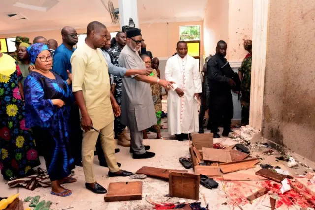 Gunmen kill two in Nigeria church attack