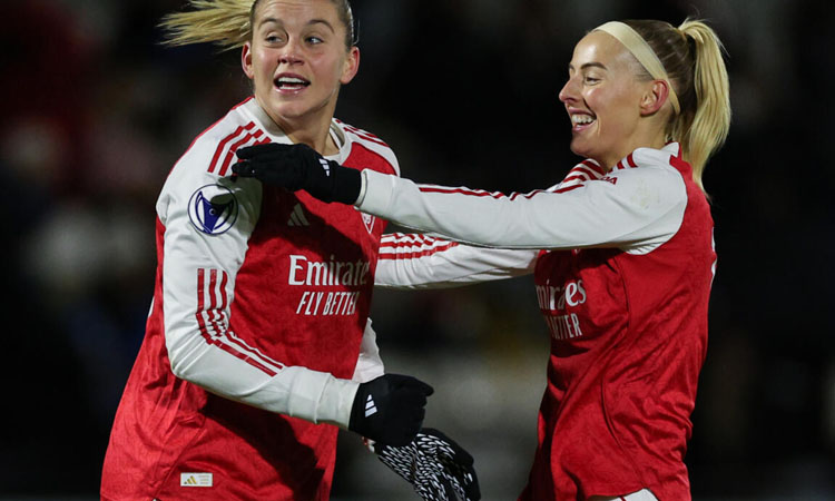 Arsenal beat Real Madrid as Man Utd lose in Women's Champions League