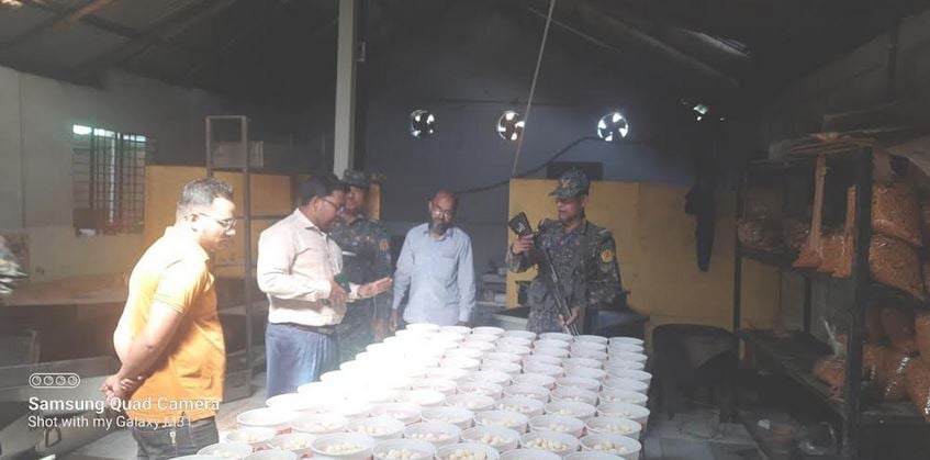 Bakery fined for unhygienic production, using counterfeit packets in Cumilla